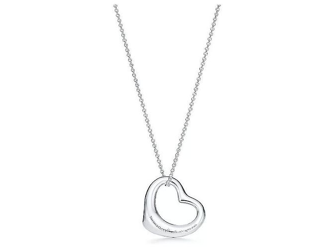 Tiffany & Co Pendente Open Heart in argento sterling - vista 2