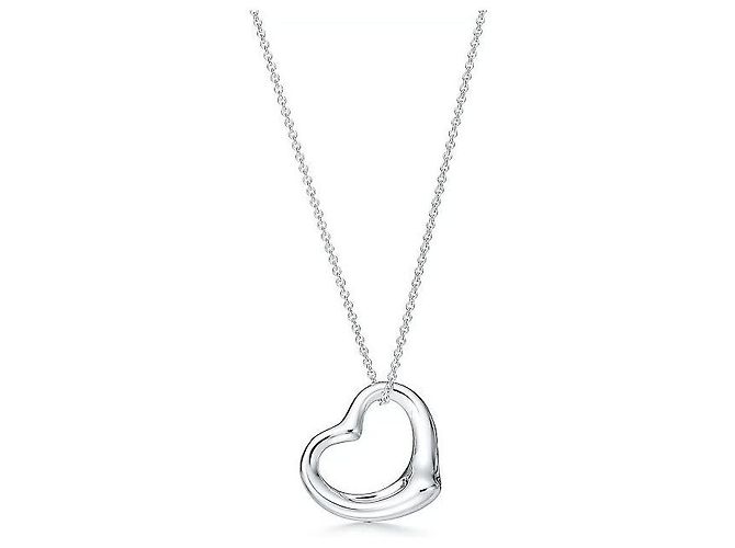 Tiffany & Co Pendente Open Heart in argento sterling - vista 6