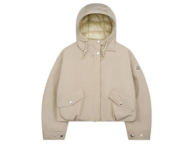 Moncler Chaqueta corta acolchada con capucha EUCALYPTUS Naranja - vista 9