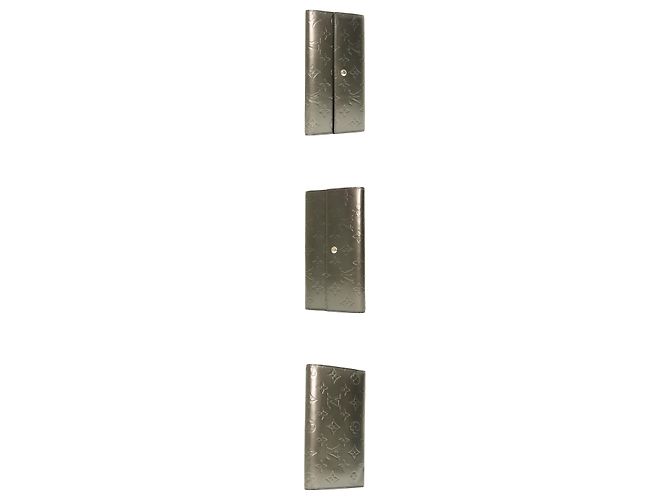 Louis Vuitton Porte-Trésor International Wallet in Lack Grau Braun - Ansicht 8