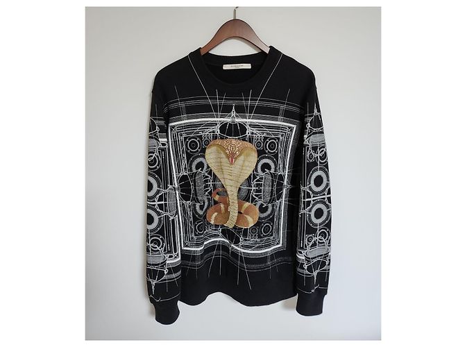 Givenchy Black Snake Men's Sweatshirt - view 6