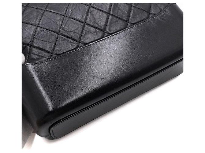 Chanel Gabrielle Hobo Schultertasche und Umhängetasche Schwarz - Ansicht 7