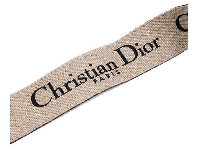Dior Tracolla con ricamo Oblique nero - vista 3