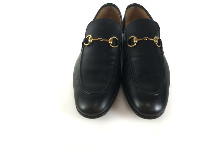 Gucci Mocassino in pelle Jordan Nero - vista 4