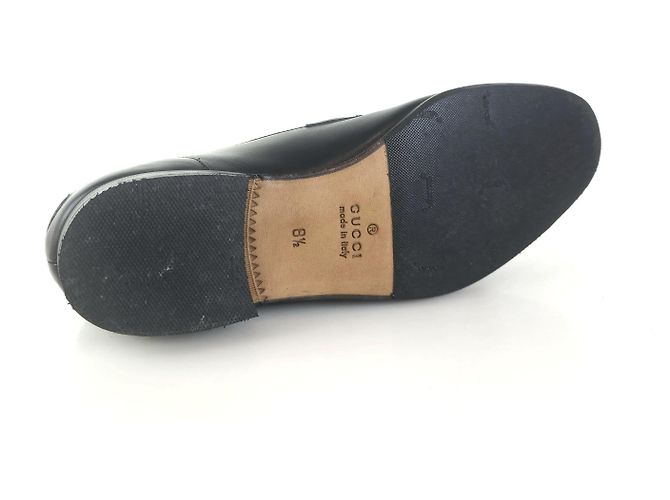 Gucci Mocassino in pelle Jordan Nero - vista 6