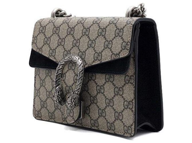 Gucci Dionysus Tiger Head Mini Schultertasche oder Umhängetasche Braun - Ansicht 2