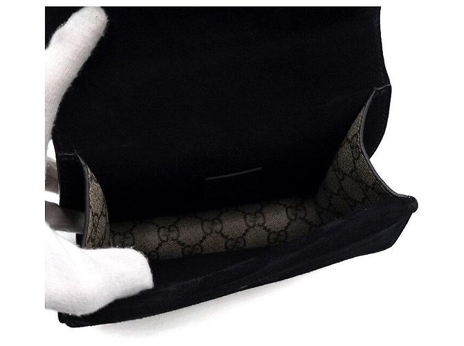 Gucci Dionysus Tiger Head Mini Schultertasche oder Umhängetasche Braun - Ansicht 5