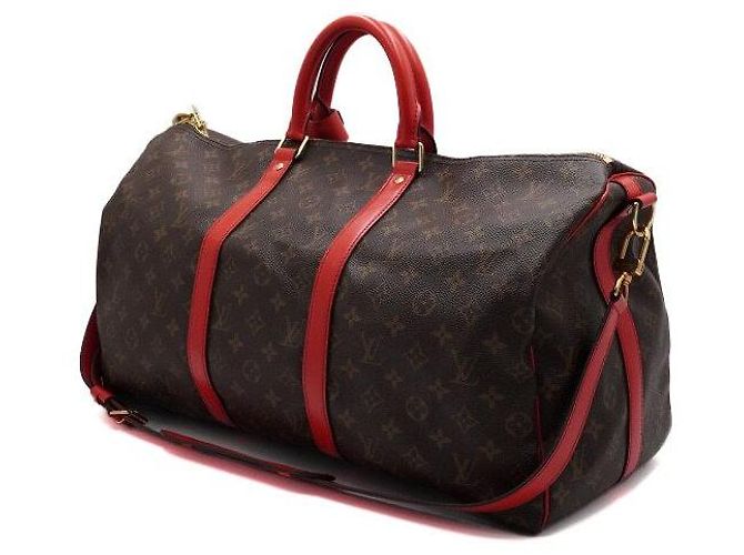 Louis Vuitton Borsa da Viaggio Monogram Keepall Bandoulière Multicolore - vista 2