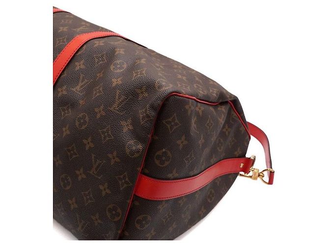 Louis Vuitton Borsa da Viaggio Monogram Keepall Bandoulière Multicolore - vista 7