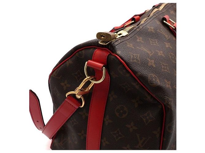 Louis Vuitton Borsa da Viaggio Monogram Keepall Bandoulière Multicolore - vista 8