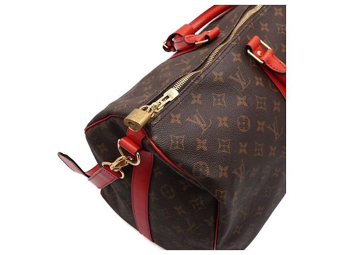 Louis Vuitton Borsa da Viaggio Monogram Keepall Bandoulière Multicolore - vista 9