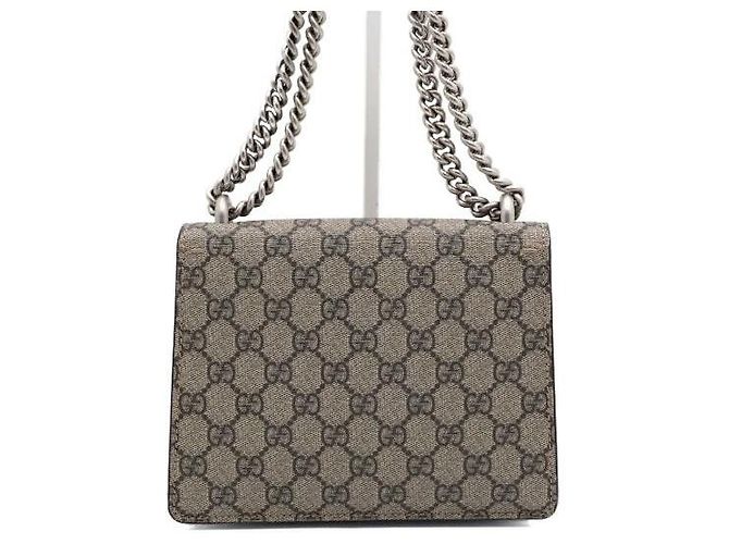 Gucci Mini borsa a tracolla con catena Dionysus Tiger Head Crossbody Nero - vista 4