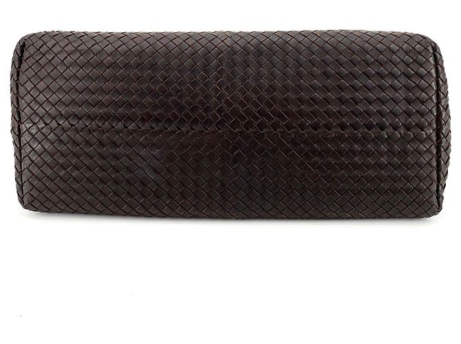 Bottega Veneta Borsa Tote Intrecciato Big Shopper Marrone - vista 5