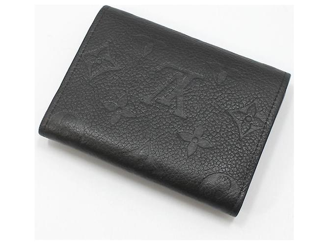 Louis Vuitton Monogram Empreinte Kartenetui Schwarz - Ansicht 4