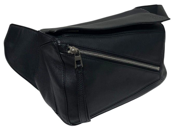 Loewe Piccola borsa a tracolla Puzzle nera, borsa a tracolla e borsa a bandoliera - vista 2