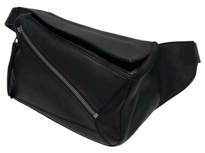 Loewe Piccola borsa a tracolla Puzzle nera, borsa a tracolla e borsa a bandoliera - vista 3