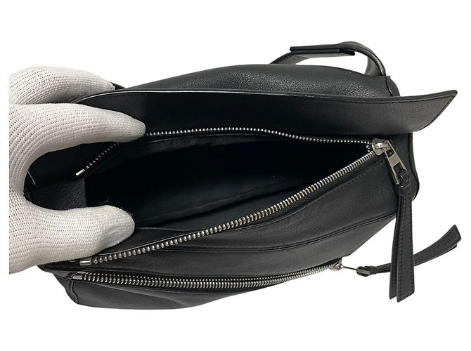 Loewe Piccola borsa a tracolla Puzzle nera, borsa a tracolla e borsa a bandoliera - vista 5