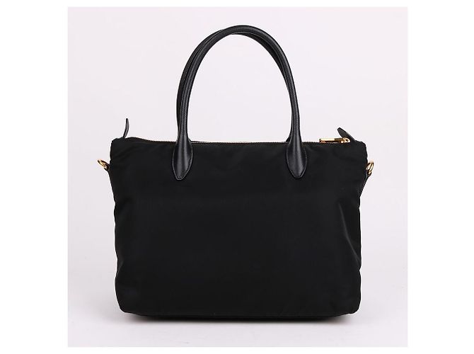Tote Prada Tesuto Pocket Medium Schultertasche Schwarz - Ansicht 5