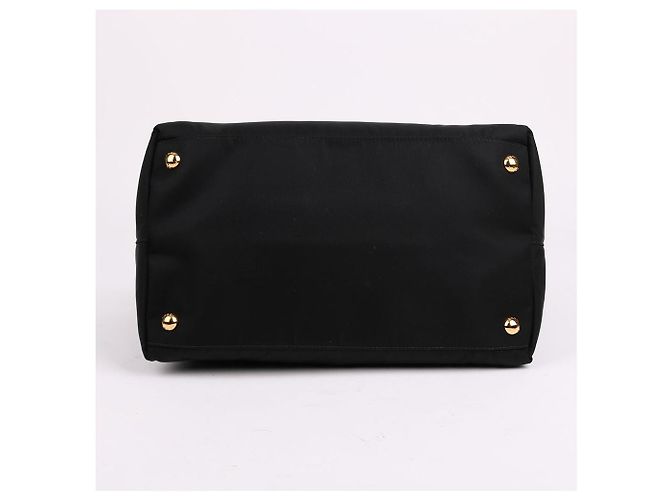 Tote Prada Tesuto Pocket Medium Schultertasche Schwarz - Ansicht 9