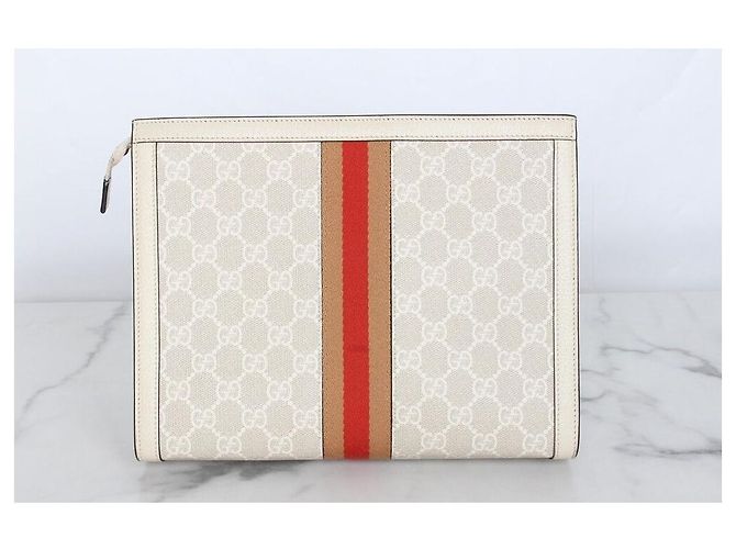 Gucci Clutch Ophidia GG Supreme Multicolore - vista 2