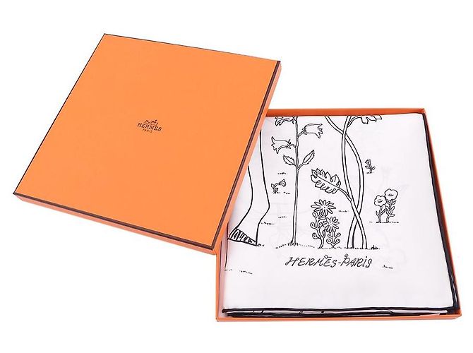 Hermès Seidenschal aus Twill Mehrfarben - Ansicht 2