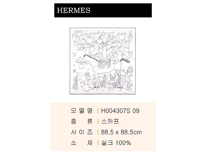 Hermès Seidenschal aus Twill Mehrfarben - Ansicht 3