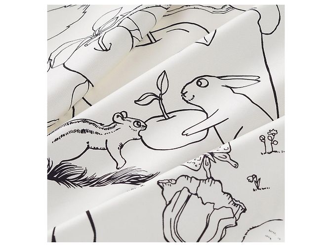 Hermès Seidenschal aus Twill Mehrfarben - Ansicht 6