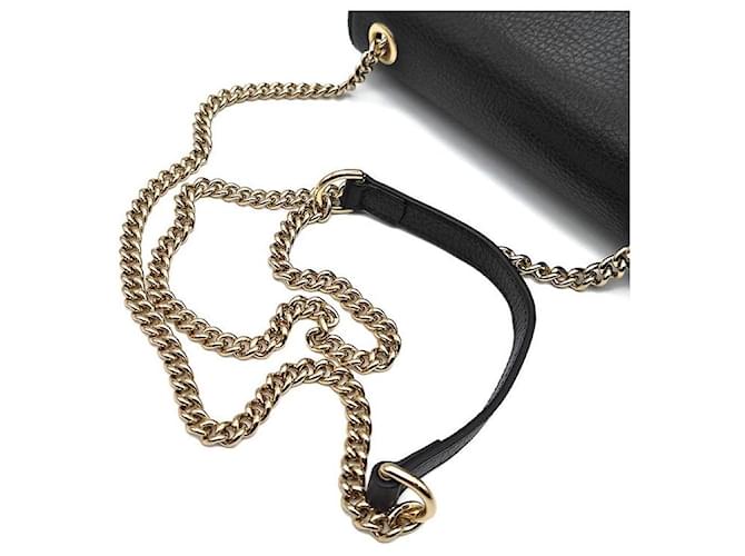 Gucci Borsa a tracolla Interlocking GG Nero - vista 5