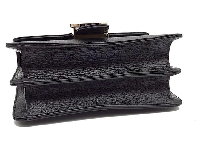Gucci Borsa a tracolla Interlocking GG Nero - vista 7