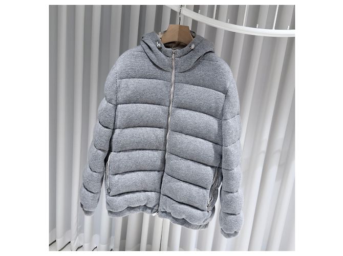 Brunello Cucinelli Cordy-Padding Grau Braun - Ansicht 2