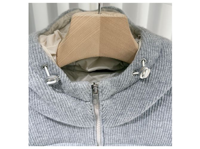 Brunello Cucinelli Cordy-Padding Grau Braun - Ansicht 4