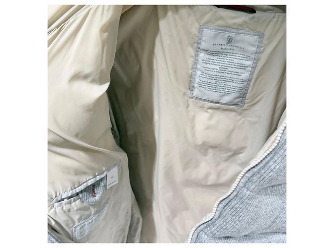 Brunello Cucinelli Cordy-Padding Grau Braun - Ansicht 6