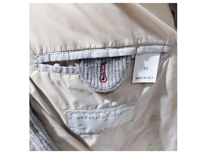 Brunello Cucinelli Cordy-Padding Grau Braun - Ansicht 7