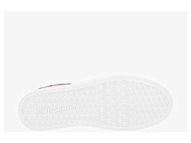 Burberry Sneaker in pelle a quadri da donna Multicolore - vista 6