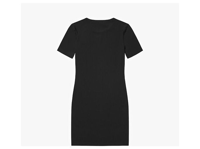 Miu Miu Minivestido de punto elástico Negro - vista 5