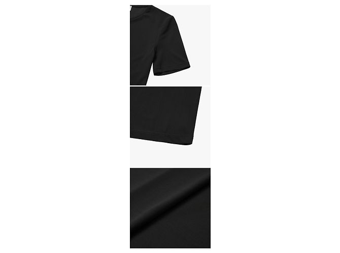 Miu Miu Minivestido de punto elástico Negro - vista 9