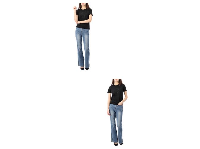 Moncler Lucky Chance Crystal Logo T-Shirt Größe - Ansicht 10