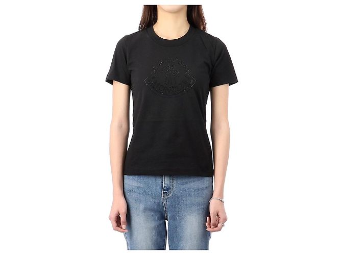 Moncler Lucky Chance Crystal Logo T-Shirt Größe - Ansicht 2