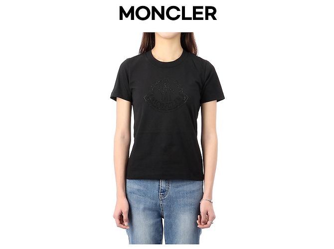Moncler Lucky Chance Crystal Logo T-Shirt Größe - Ansicht 5
