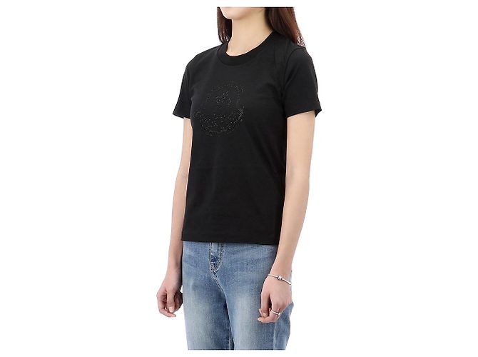 Moncler Lucky Chance Crystal Logo T-Shirt Größe - Ansicht 6