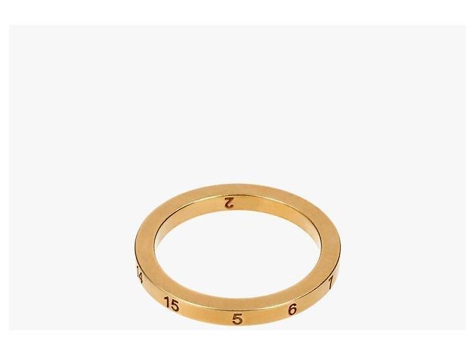 Maison Martin Margiela Silberring mit graviertem Nummerierungslogo - Ansicht 5