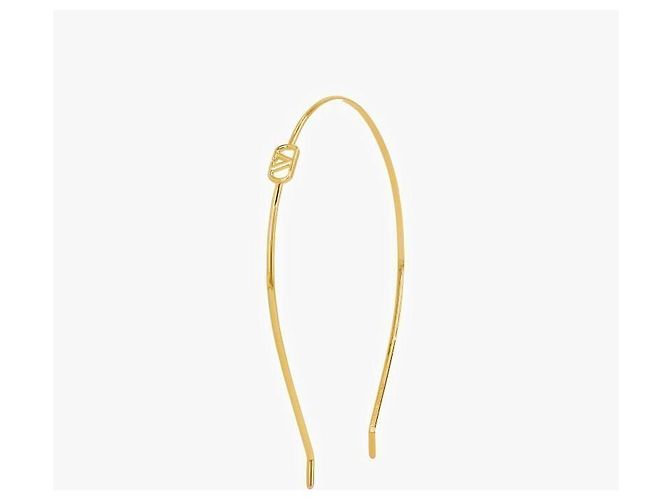 Valentino Cerchietto GaraVani Logo Crystal D'oro - vista 5