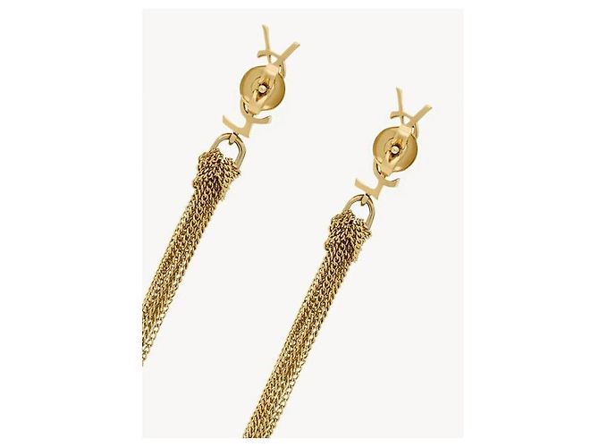 Saint Laurent CASSANDRE Quasten-Ohrringe - Ansicht 6