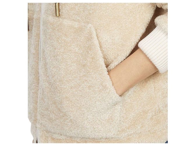 Chaqueta de forro polar reversible para mujer Moncler Blanco - vista 11