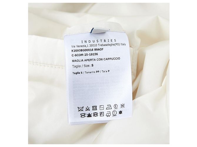 Chaqueta de forro polar reversible para mujer Moncler Blanco - vista 12