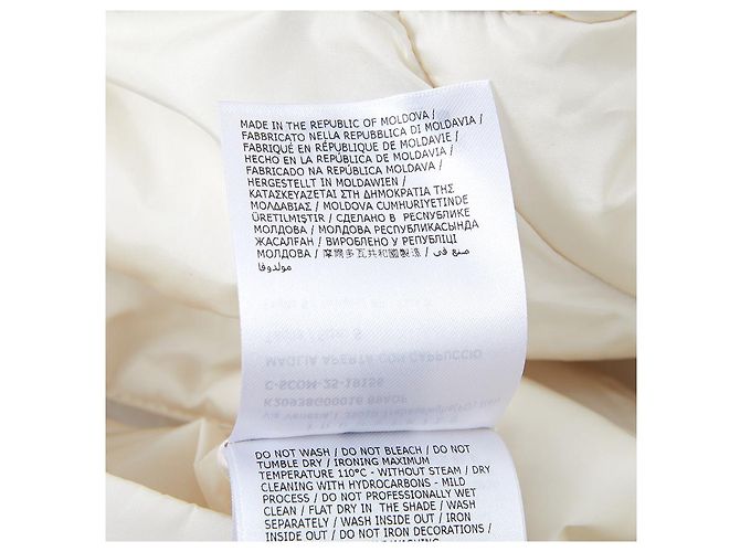Chaqueta de forro polar reversible para mujer Moncler Blanco - vista 13