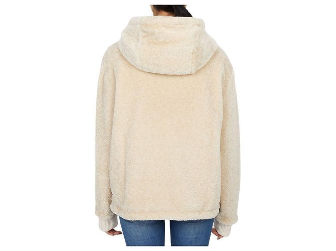 Chaqueta de forro polar reversible para mujer Moncler Blanco - vista 5