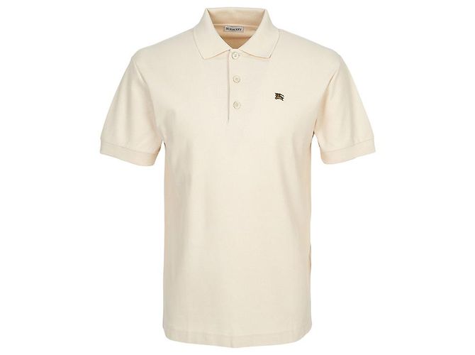 Burberry Metal EKD Kurzarm-Poloshirt für Herren Weiß - Ansicht 2