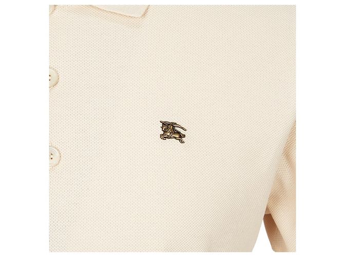 Burberry Metal EKD Kurzarm-Poloshirt für Herren Weiß - Ansicht 5