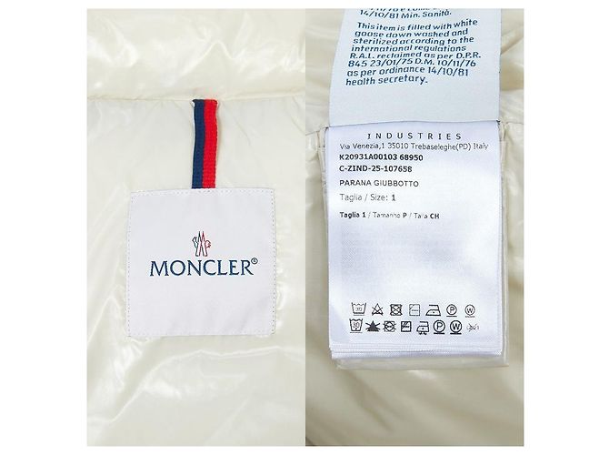 Giacca Moncler Paraná da donna Blu - vista 11